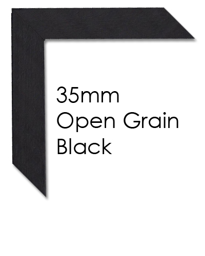 35mm open grain black
