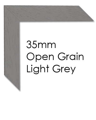 35mm open grain light grey