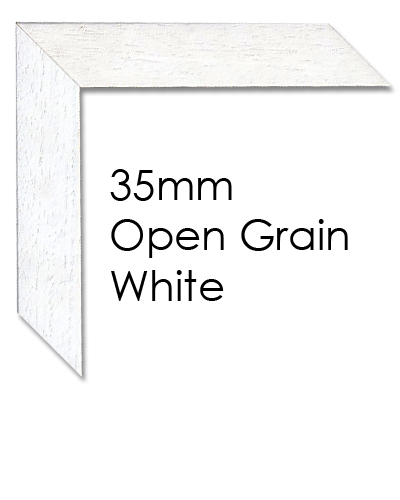 35mm open grain white