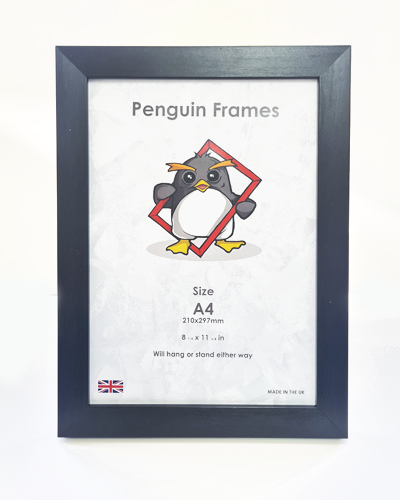 Black 28mm polymer Penguin Frame